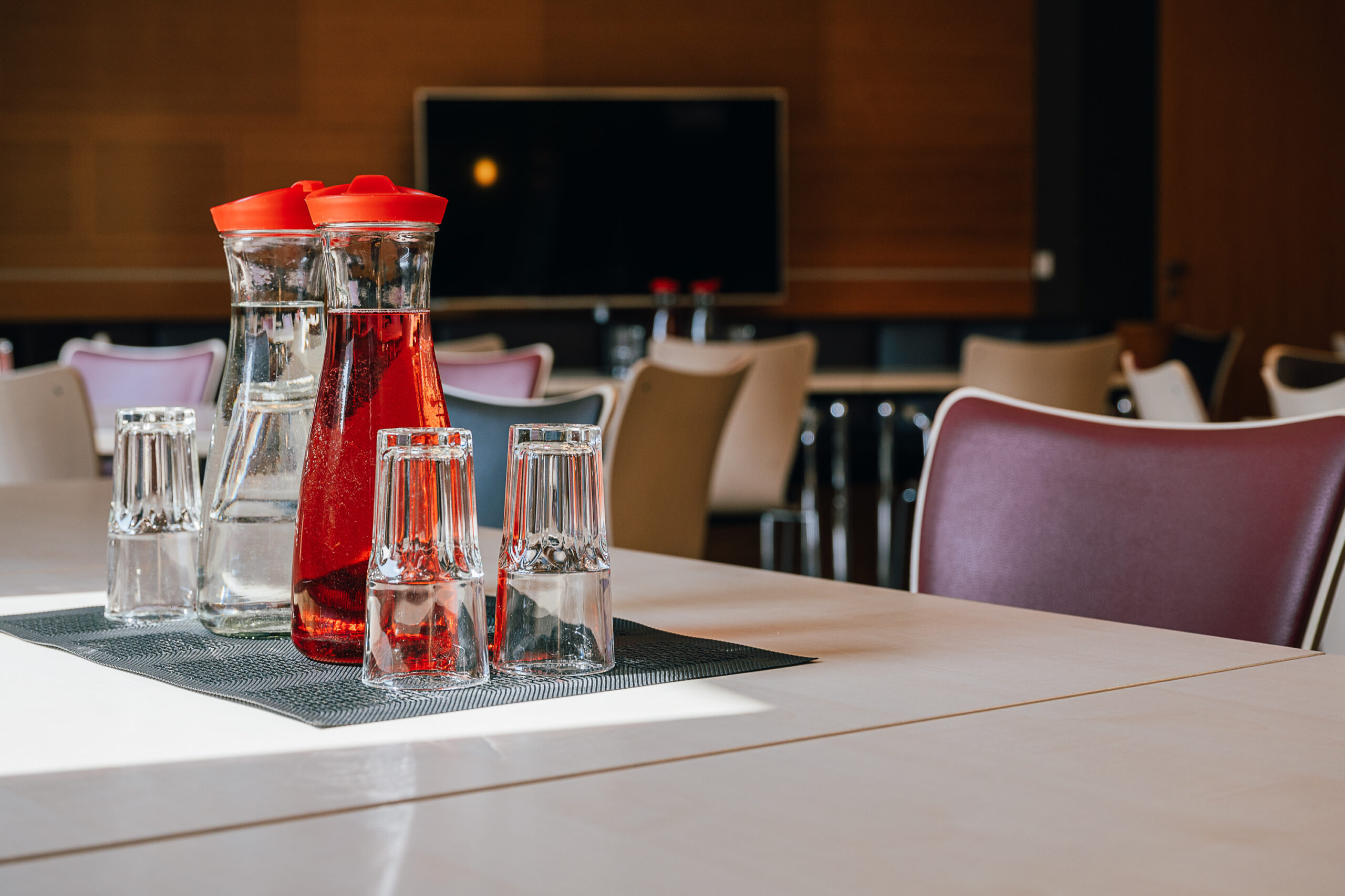 Getränke auf dem Tisch